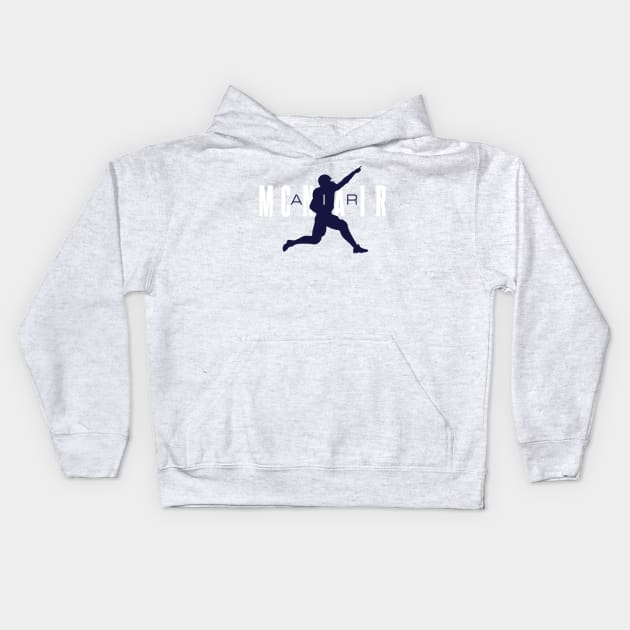 Air McNair Kids Hoodie by Carl Cordes